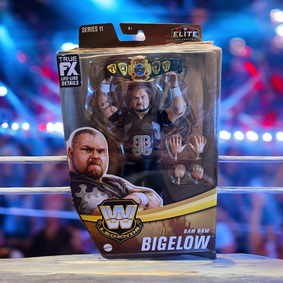WWE | Toys | Wwe Elite Legends Series 1 Bam Bam Bigelow Figure Box ...